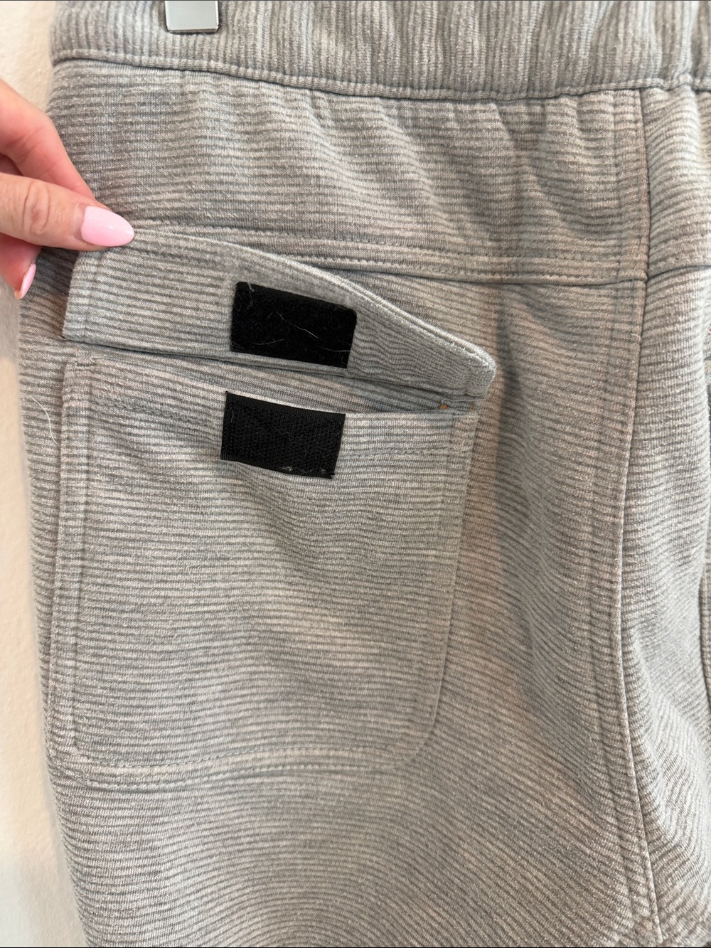 Rip Curl Grey Ribbed Tech Joggers - Picture 7 of 9